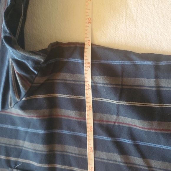 VTG ELY CATTLEMAN WESTERN SHIRT POLY/COTTON BLEND PLAID Pearl Buttoned Sz XXL - Picture 9 of 13